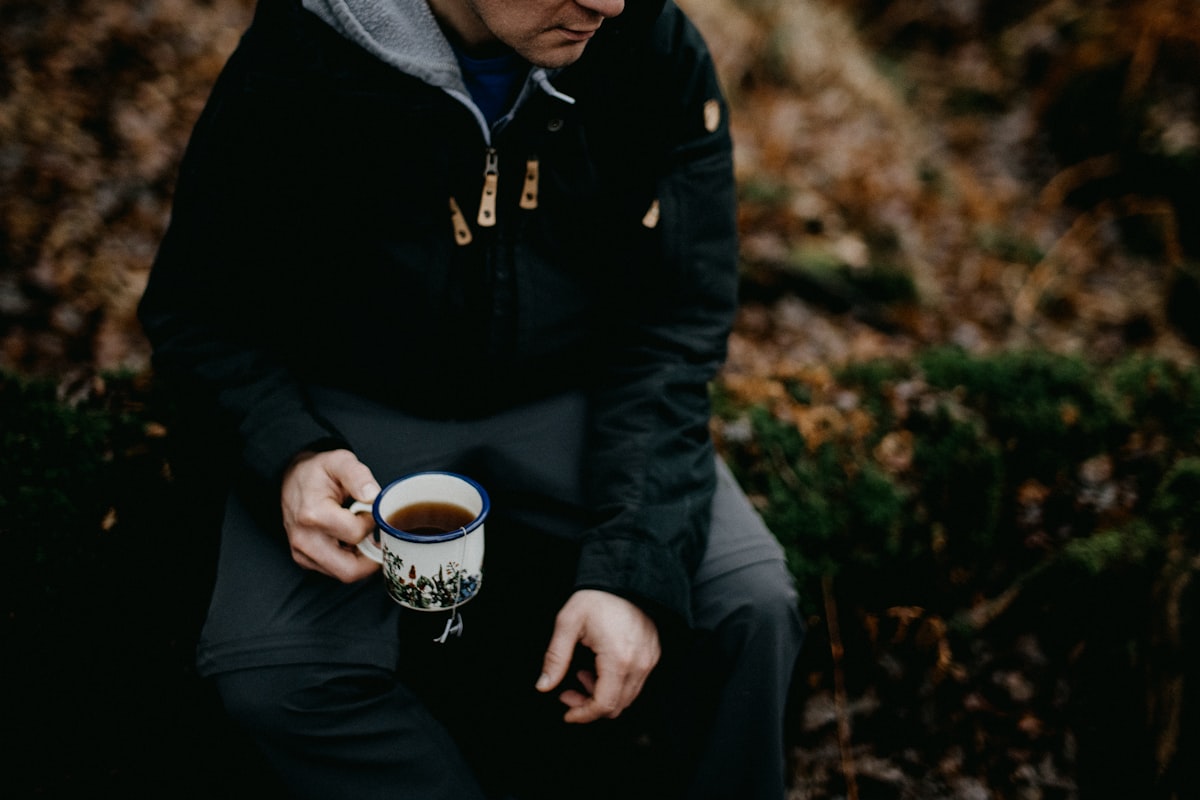Active man over 45 enjoying steady everyday energy outdoors